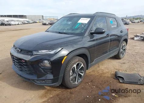 2021 Chevrolet Trailblazer Fwd Rs z USA, uszkodzony, nr VIN KL79MTSL9MB051637